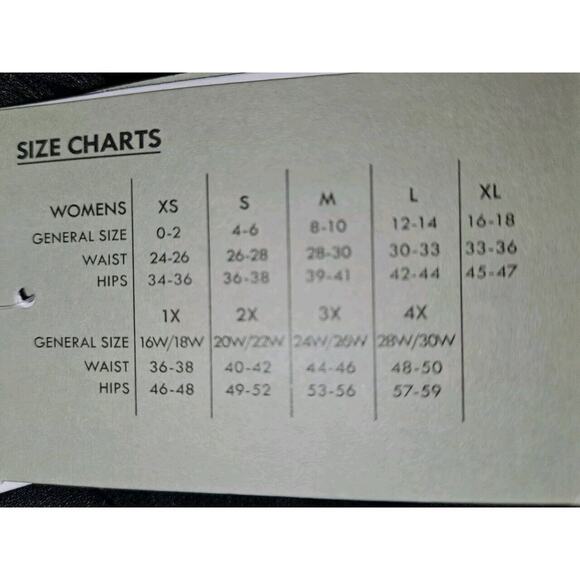 NWT! Artcix Women’s Lumi Fleece Lined Snow Pants Black 2X-20W To 22W, 33" Inseam - Picture 6 of 8